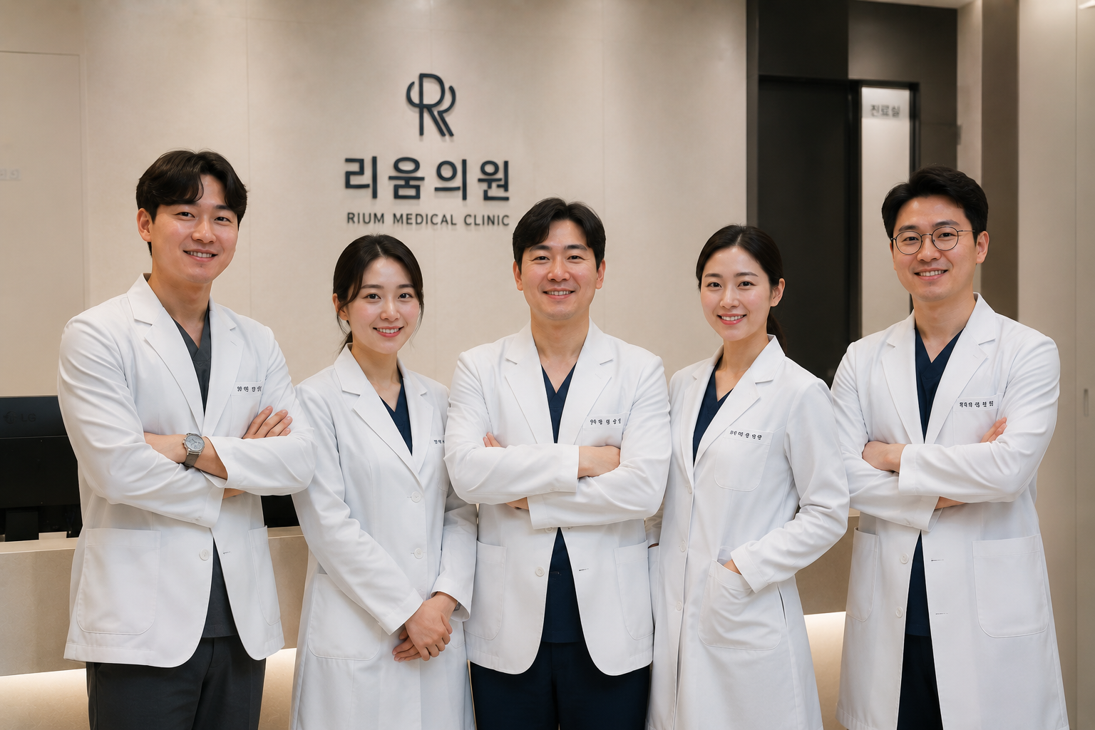 리움의원 의료진 단체사진